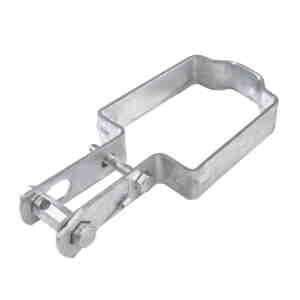 Colier zincat cu rulin pentru spalier 10x12