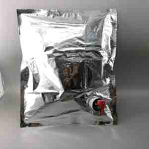 Pungă Bag in Box Metalizat cu robinet 10l