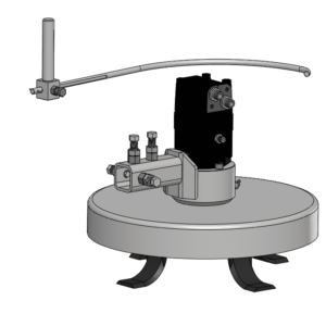 Freză hidraulică diametru 500mm pentru noul model Frutteto