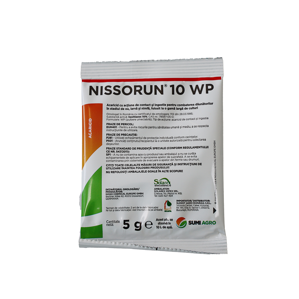 Insecticid Nissorun 10WP 5g